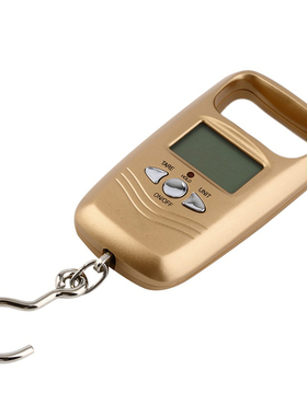 Mini 50kg LCD Hanging Luggage Weighting Hook Scale Electron