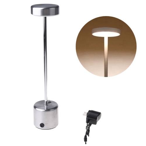 LED Table Lamp Modern Restaurant Dinner Light USB Rechargeab