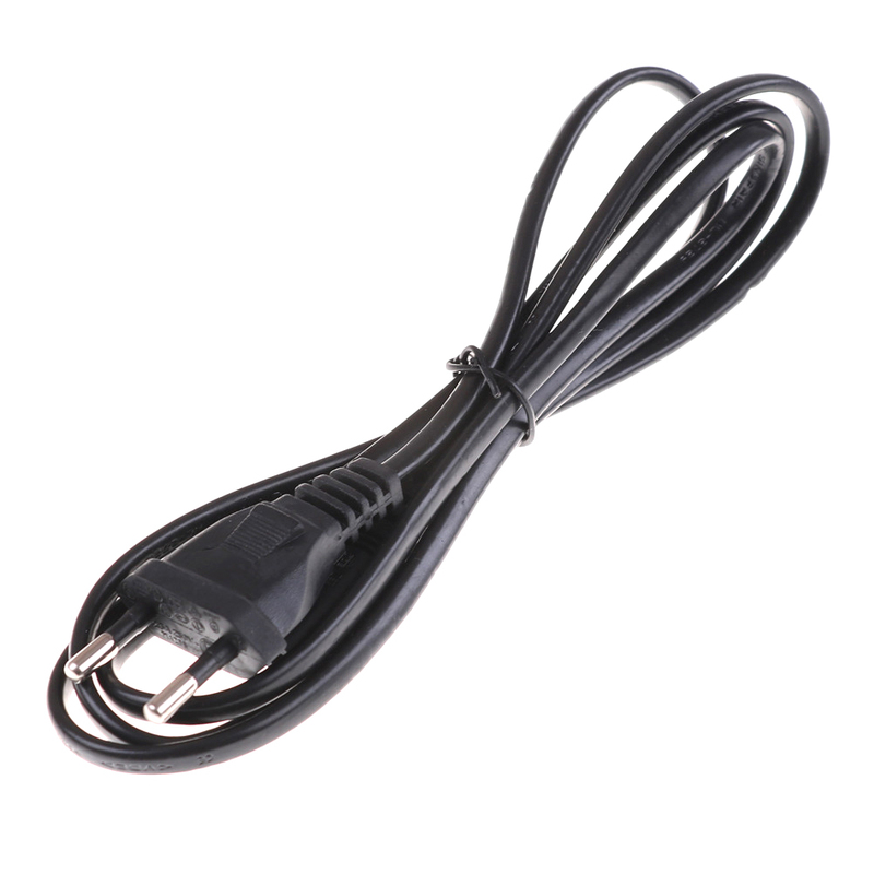 C7 To EU European 2-Pin Plug AC Power Cord Lead Cable 1.5M 5