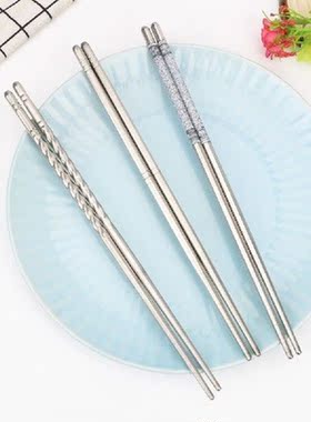 Durable Tableware Blue and White Pattern Hollow Anti-scald