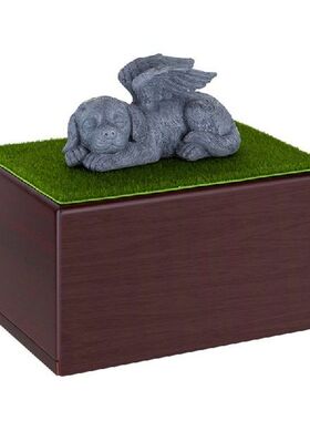 Pet Wood Memorial Urn for ashes Photo Frame Keepsake Box