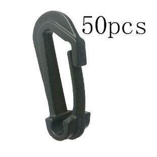 50PC Kayaking Camping Hiking Heavy Duty Bungee Cord Hook