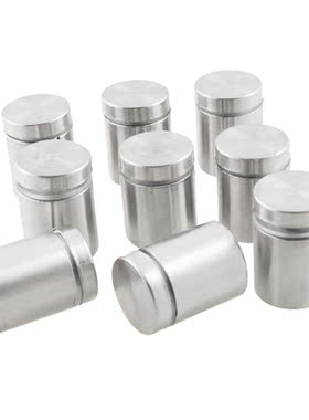 9Pcs 19 x 25mm Frameless Standoff Clamp Hardware for Glass