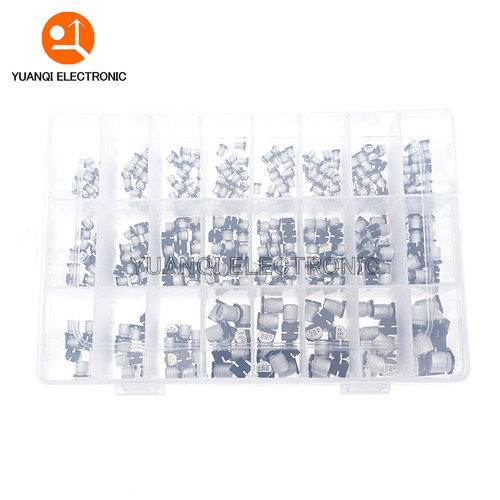 1uF~1000uF 6.3V-50V 400Pcs 24Value SMD Aluminum Electrolytic