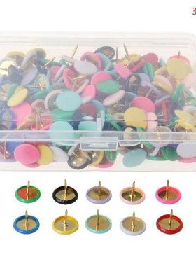 300pcs Home Office Drawing Pins Pushpin Thumbtack Cork Board