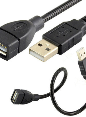 Flexible USB2.0 Male to Female Stand Holder Data Power Exten