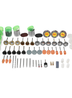338pcs 1/8 Inch Shank Rotary Tool Accessories Set Polishing