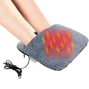 Electric Foot Warmer Heater Soft Flannel Foot Cover