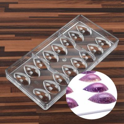Hot Lotus Shape PC Polycarbonate Chocolate Mold 3D Food