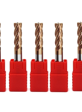 Promotion! 5PCS HRC55 8mm Solid Carbide Endmills Endmill