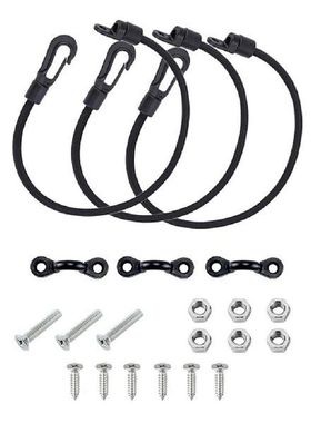 3 Sets of 15 Inch, Fishing Rod Holder for Marine Boats,