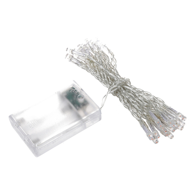 30 LEDs Powered String Lights Red Stripe for Wedding Party C