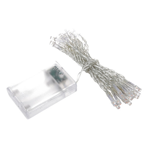 30 LEDs Powered String Lights Red Stripe for Wedding Party C