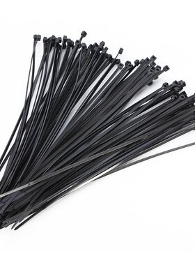 100pcs NylonZip Trim Cable Loop Ties Wire Self-Lo 200 x 3mm
