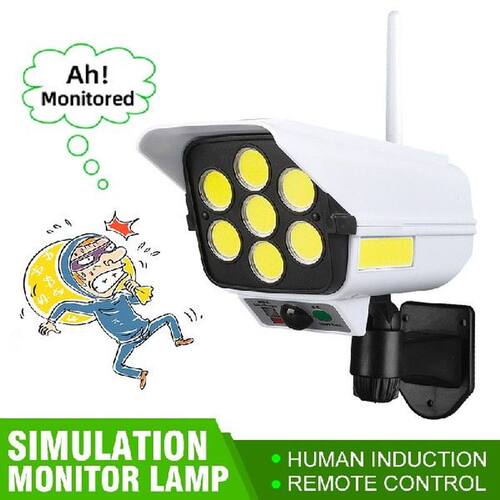 Remote Control Solar Projector Lamp Simulation Monitor