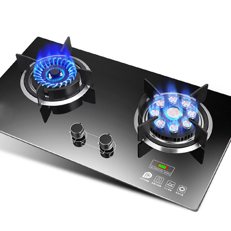 domestic gas stove embedded dual-range natural gas liquefied