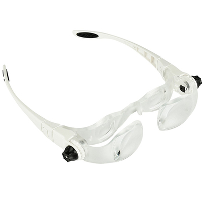 Headband 4.0X Bracket TV Glasses Magnifier Loupe Goggles Mag