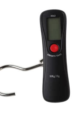 50kg/10g Electronic LCD Travel Luggage Weight Hanging Hook S