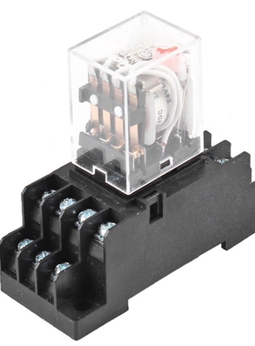 DC 24V Coil Volt 4PDT 14 Pin Terminal Electromagnetic Relay