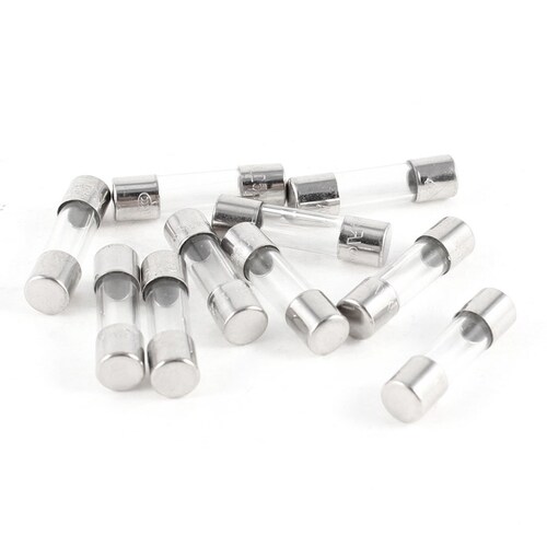 10 pieces shot fast fuse glass tube type 5x20mm 250v 63ma