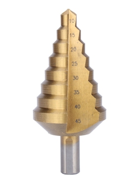 10-45mm HSS 4241 Hex Titanium Cone Bit Hole Cutter For Sheet