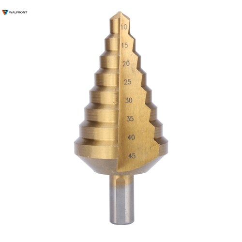 10-45mm HSS 4241 Hex Titanium Cone Bit Hole Cutter For Sheet
