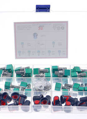 35pcs/Box single linked potentiometer with switch audio seal
