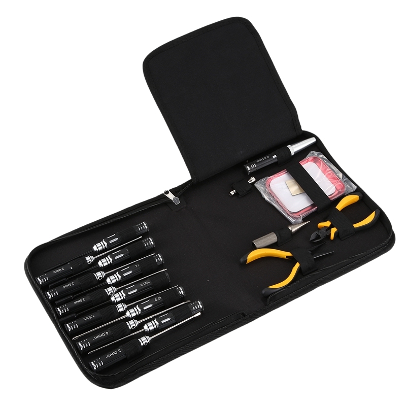 1 Set 18 in 1 RC Tools Kits Screwdriver Pliers Hex Sleeve