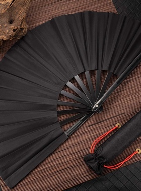 Hot 2 Packs Folding Fan Chinese Tai Chi Folding Fan for Men