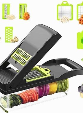 Multifunctional Vegetable Cutter Shredders Slicer With