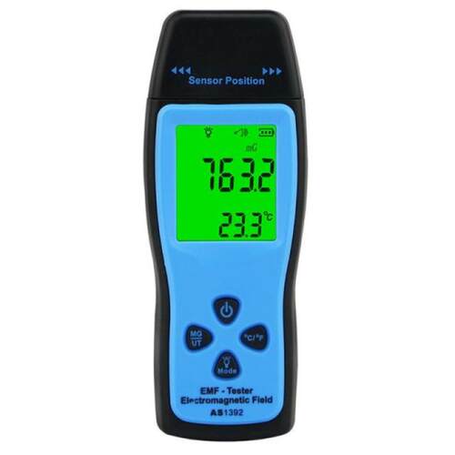 AS1392 EMF Meter LCD Radiation Dosimeter EMF Tester Ele