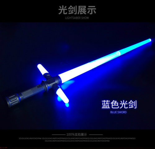 New E7 lightsaber with sound effect, luminous sound, cross l