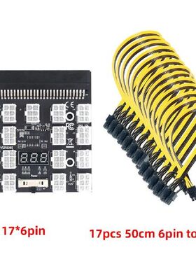 For 750W 1200W PSU Server Power Supply LED Breakout Board