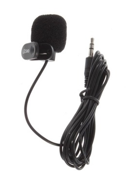 10Pcs Clip on Microphone Hands Free Clip on 3.5mm Mini Studi