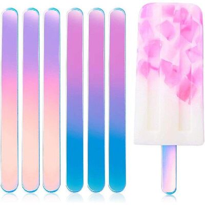 DIY Acrylic Cakesicle Sticks Gradient Ice Cream Stick Soft