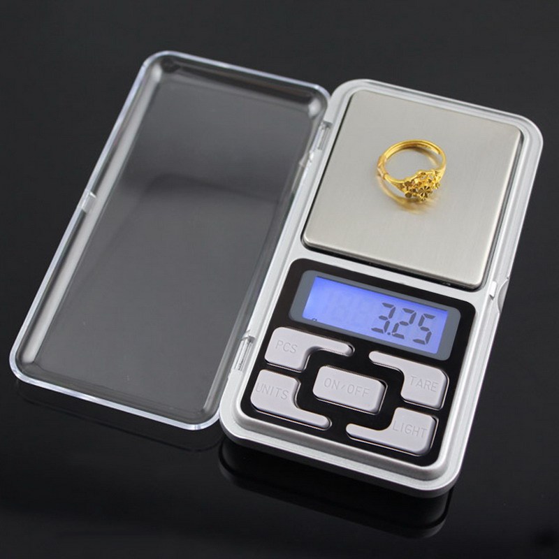 200g x 0.01g Mini Precise LCD Display Scale Balance Weight G