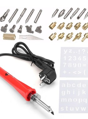 330W Wood Burning Pen Soldering IronWith Tip Set for Woodwor