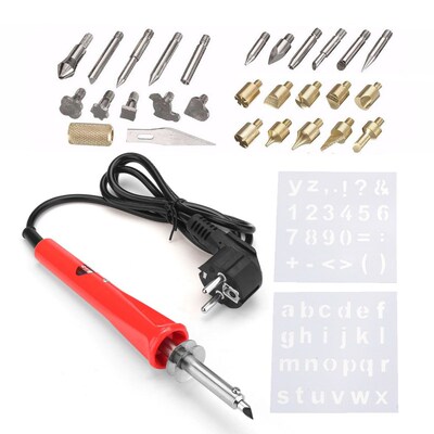 330W Wood Burning Pen Soldering IronWith Tip Set for Woodwor