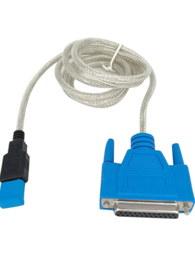 USB to PRINTER DB25 25-Pin Parallel Port Cable Adapter Drop