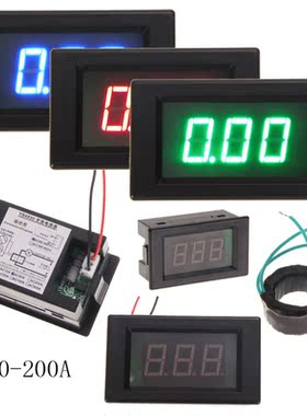 110200A Ammeter AMP Meter With Current Transformer Mutual In