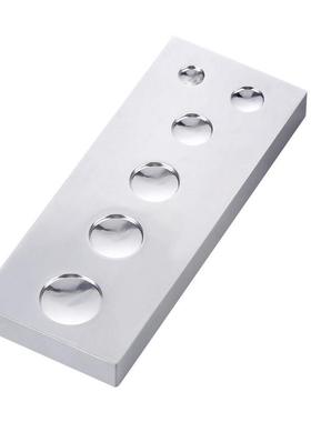 6 Holes Leathercraft Die Hole Punch Snap Fastener Installati