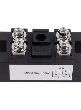 MDQ 150A-1600V Black Single-Phase Diode Bridge Rectifier 150