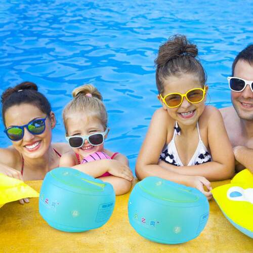 Adult Children Swimming Arm Ring Inflatable Pool Float