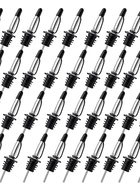 Hot 36Pack Liquor Pourers Stainless Steel Pour Spouts For