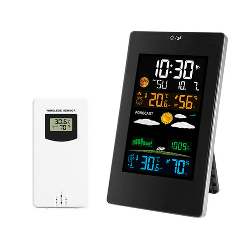 Wireless Weather Station Indoor Outdoor Weather Forecaster F