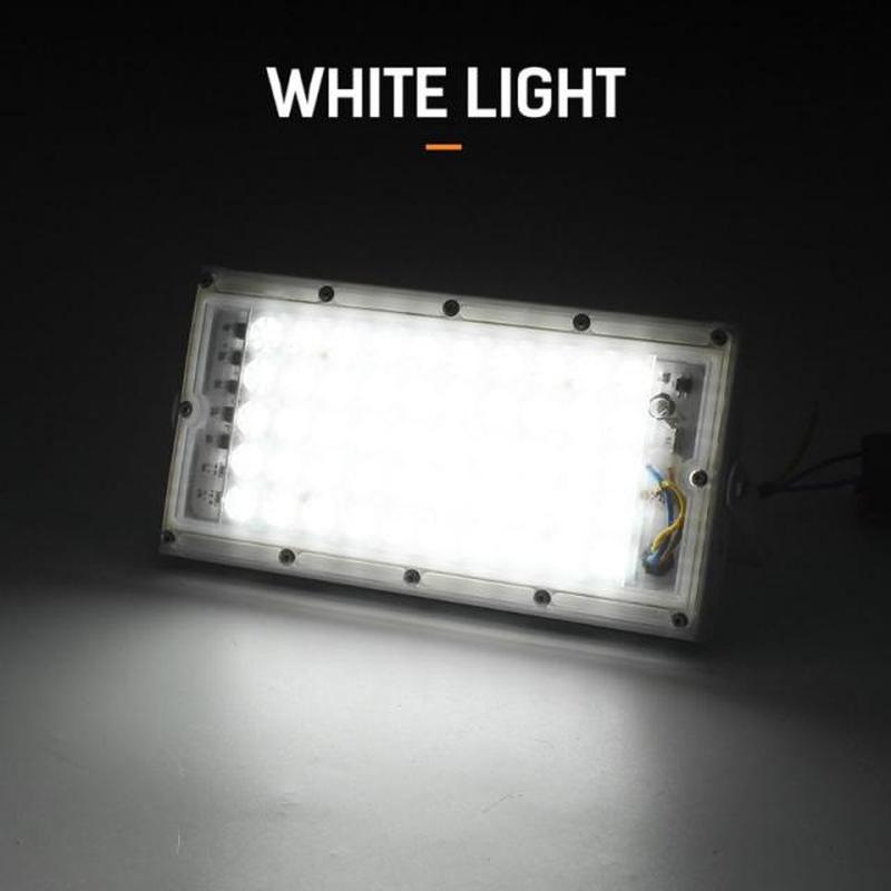 LED Floodlight Outdoor Spotlight 50W Wall Washer Lamp Reflec