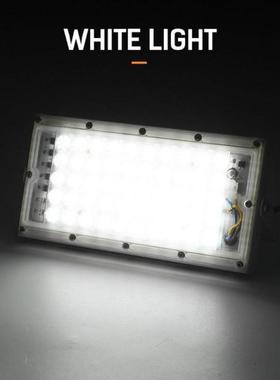 LED Floodlight Outdoor Spotlight 50W Wall Washer Lamp Reflec