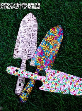 Garden Tools Shovel Agricultural Flower Planting Printed Spa