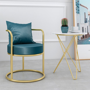 Nordic Single Sofa Chair Leisure Stool Light Luxury Room