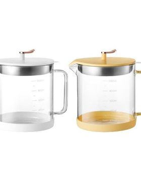 Grease Container Fine Mesh Strainer 1000ml Storage Tank Oil